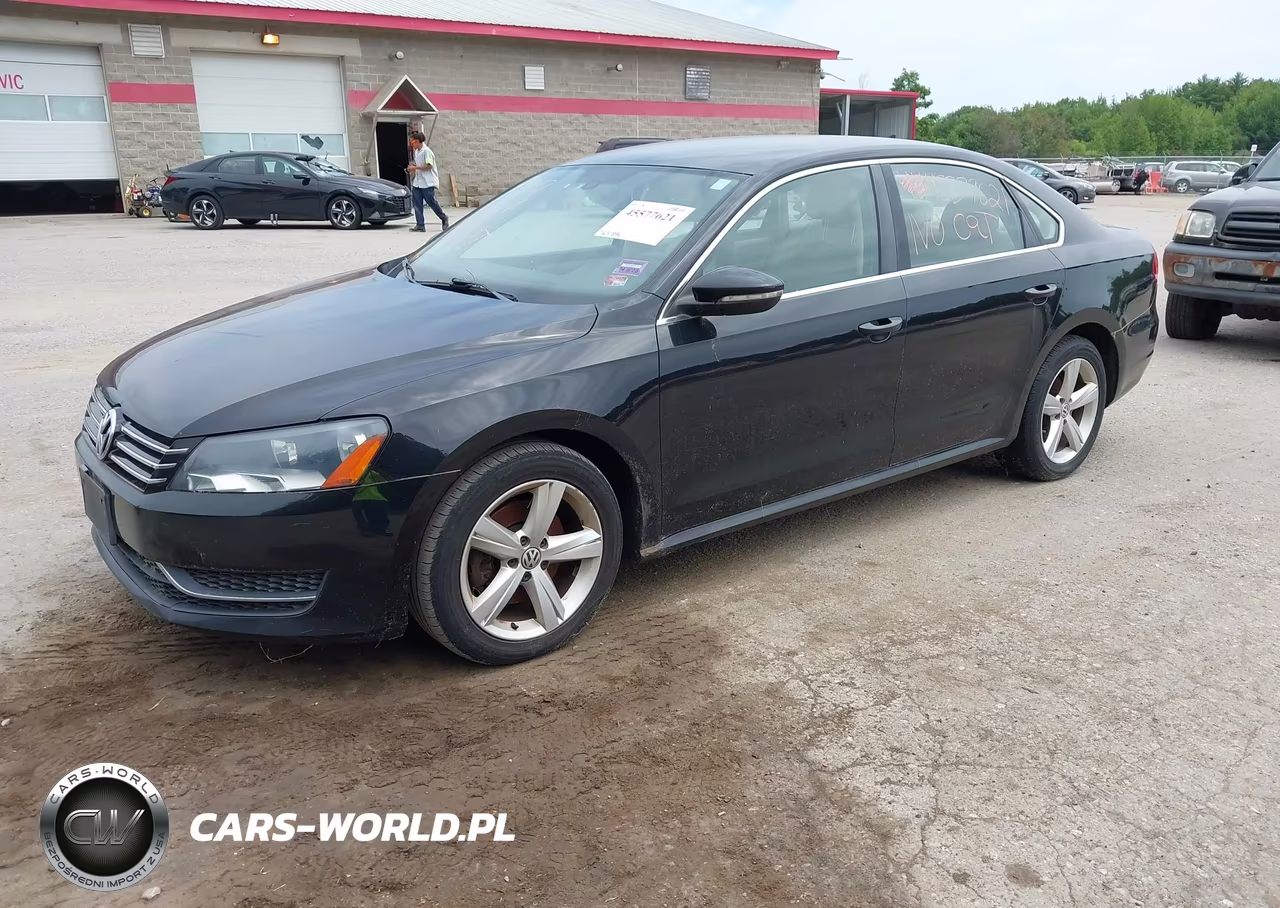 2012 Volkswagen Passat 2.5L Se VIN:1VWBP7A34CC023366 - 2