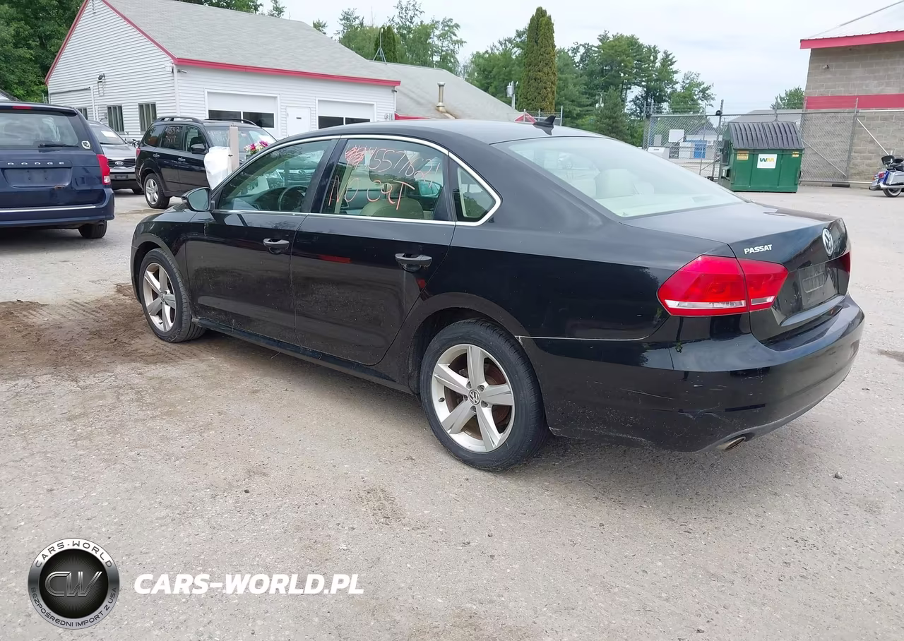 2012 Volkswagen Passat 2.5L Se VIN:1VWBP7A34CC023366 - 3