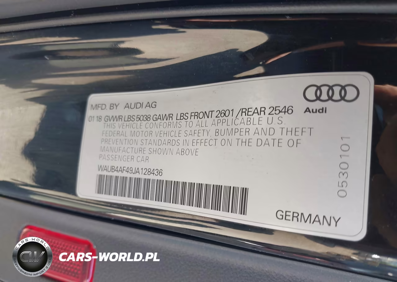 2018 Audi S4 3.0T Premium Plus VIN:WAUB4AF49JA128436 - 9