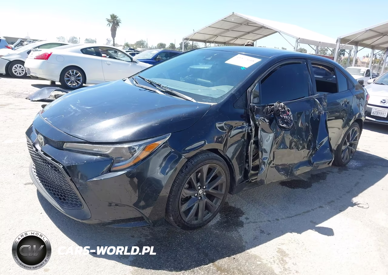2020 Toyota Corolla Le VIN:5YFEPRAE3LP064589 - 2