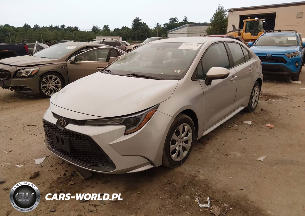 2022 Toyota Corolla Le VIN:5YFEPMAE6NP329382 - 2