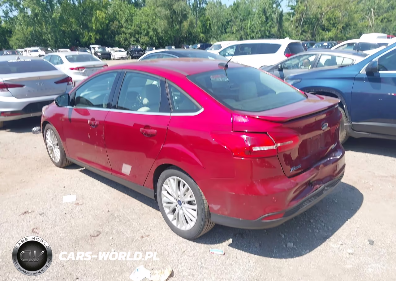 2017 Ford Focus Titanium VIN:1FADP3J24HL272355 - 3