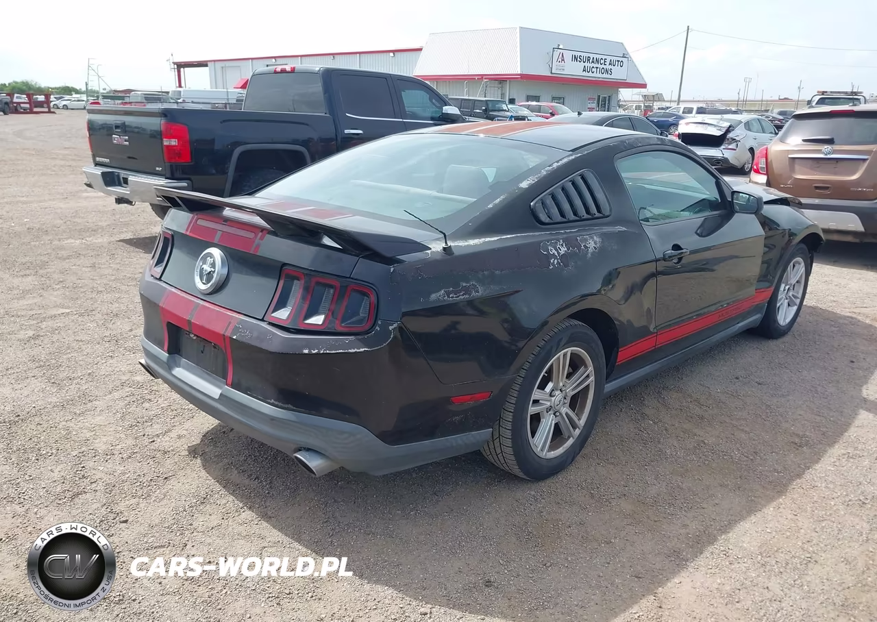 2012 Ford Mustang V6 VIN:1ZVBP8AM4C5241455 - 4