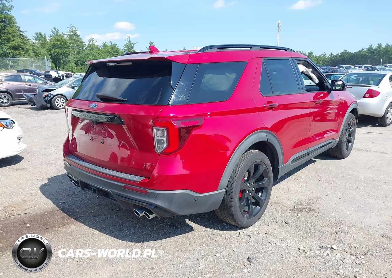 2020 Ford Explorer St VIN:1FM5K8GC0LGB17583 - 4
