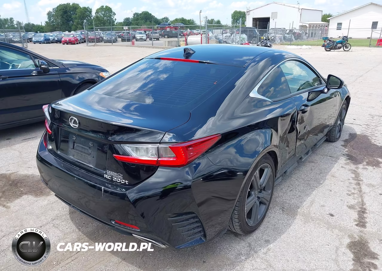2017 Lexus Rc 200T VIN:JTHHA5BC2H5005721 - 4
