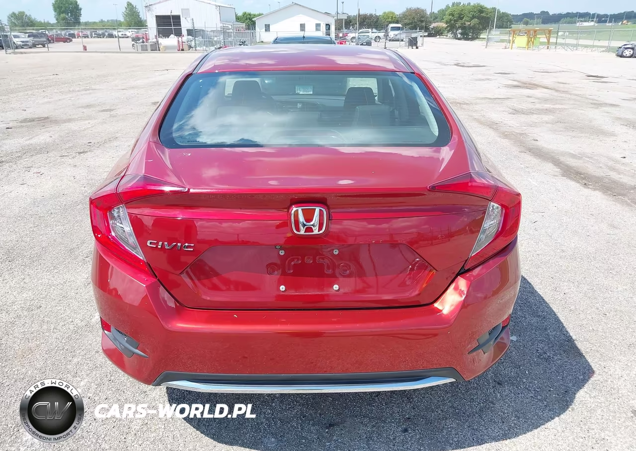 2019 Honda Civic Lx VIN:19XFC2F60KE031638 - 16