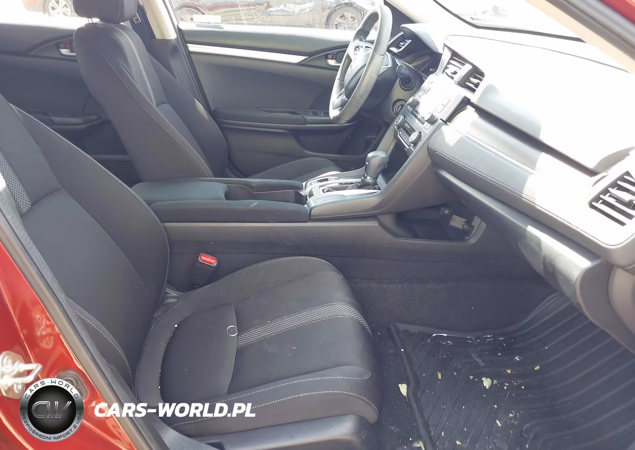 2019 Honda Civic Lx VIN:19XFC2F60KE031638 - 5