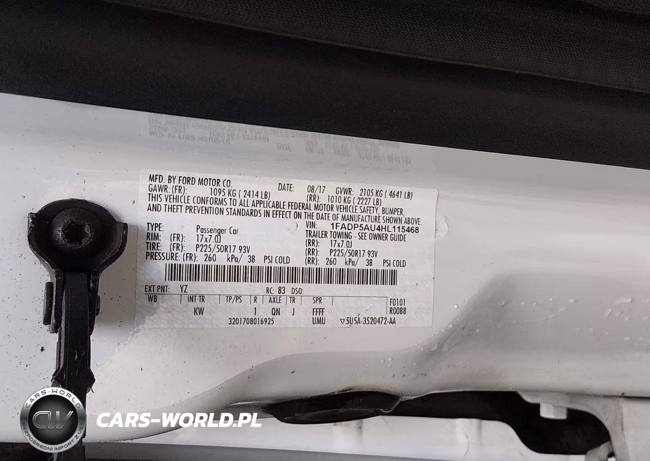 2017 Ford C-Max Hybrid Se VIN:1FADP5AU4HL115468 - 9
