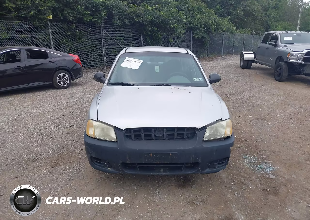 2002 Hyundai Accent Gl VIN:KMHCG45C62U401403 - 6
