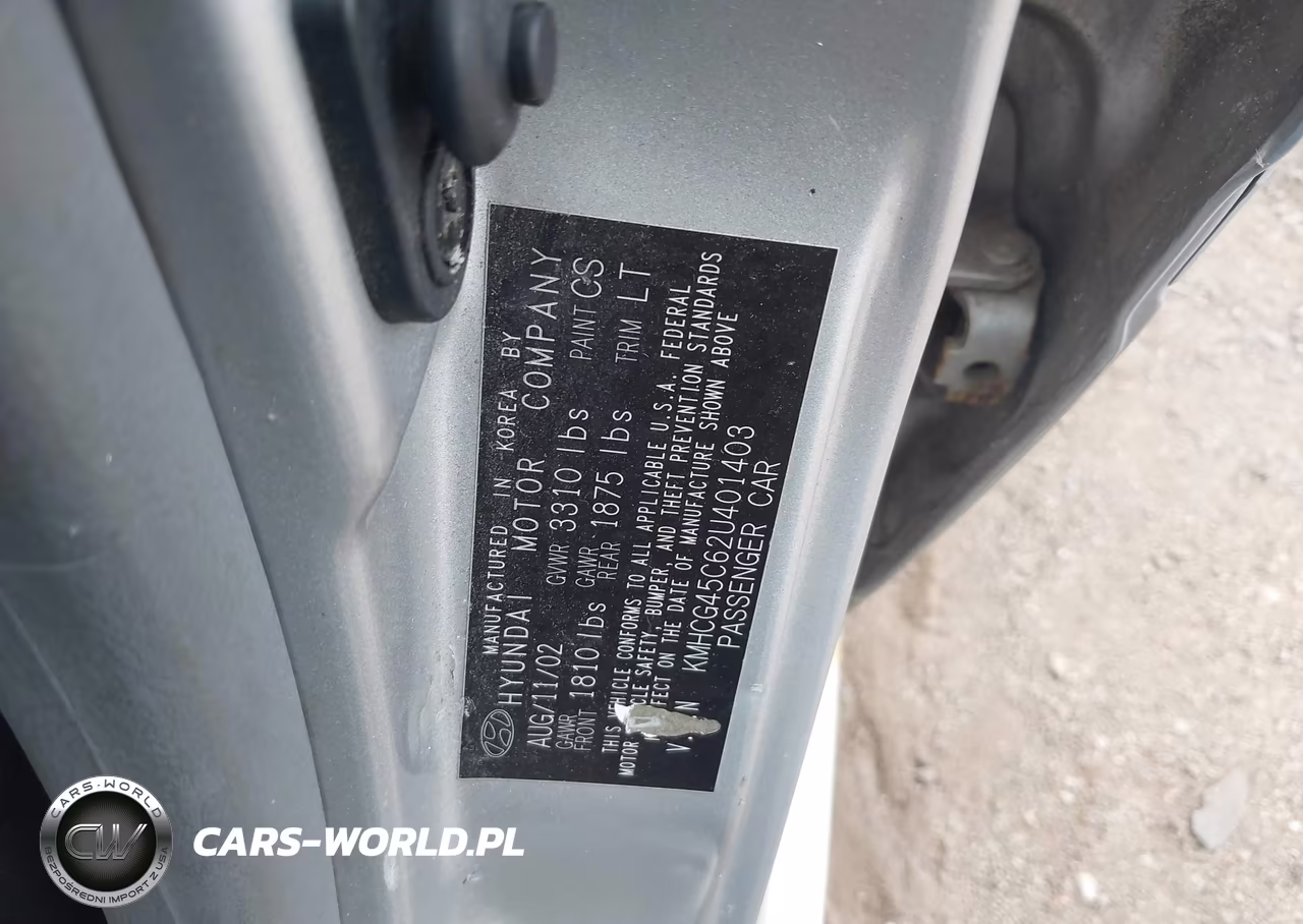 2002 Hyundai Accent Gl VIN:KMHCG45C62U401403 - 9