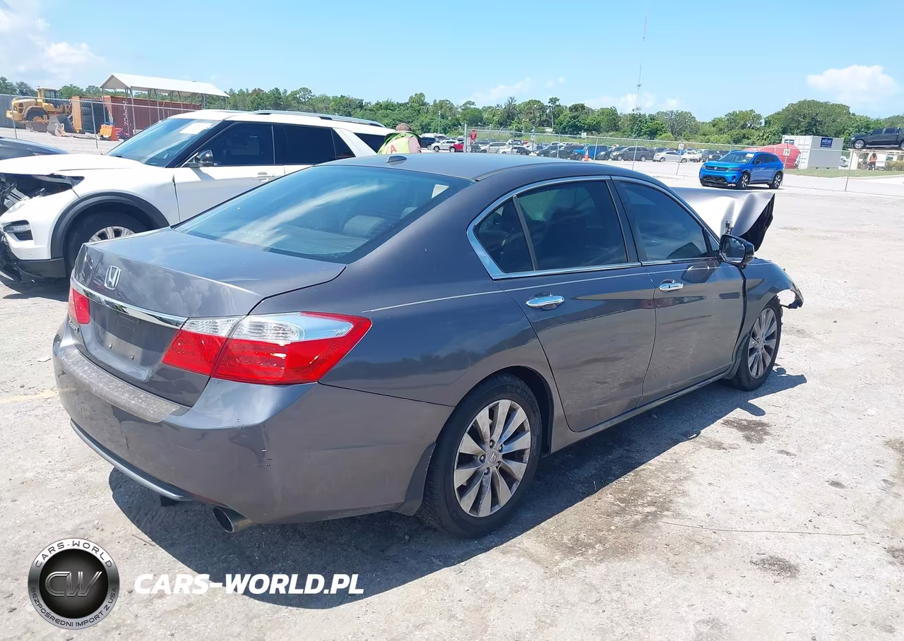 2014 Honda Accord Ex-L VIN:1HGCR2F82EA026405 - 4