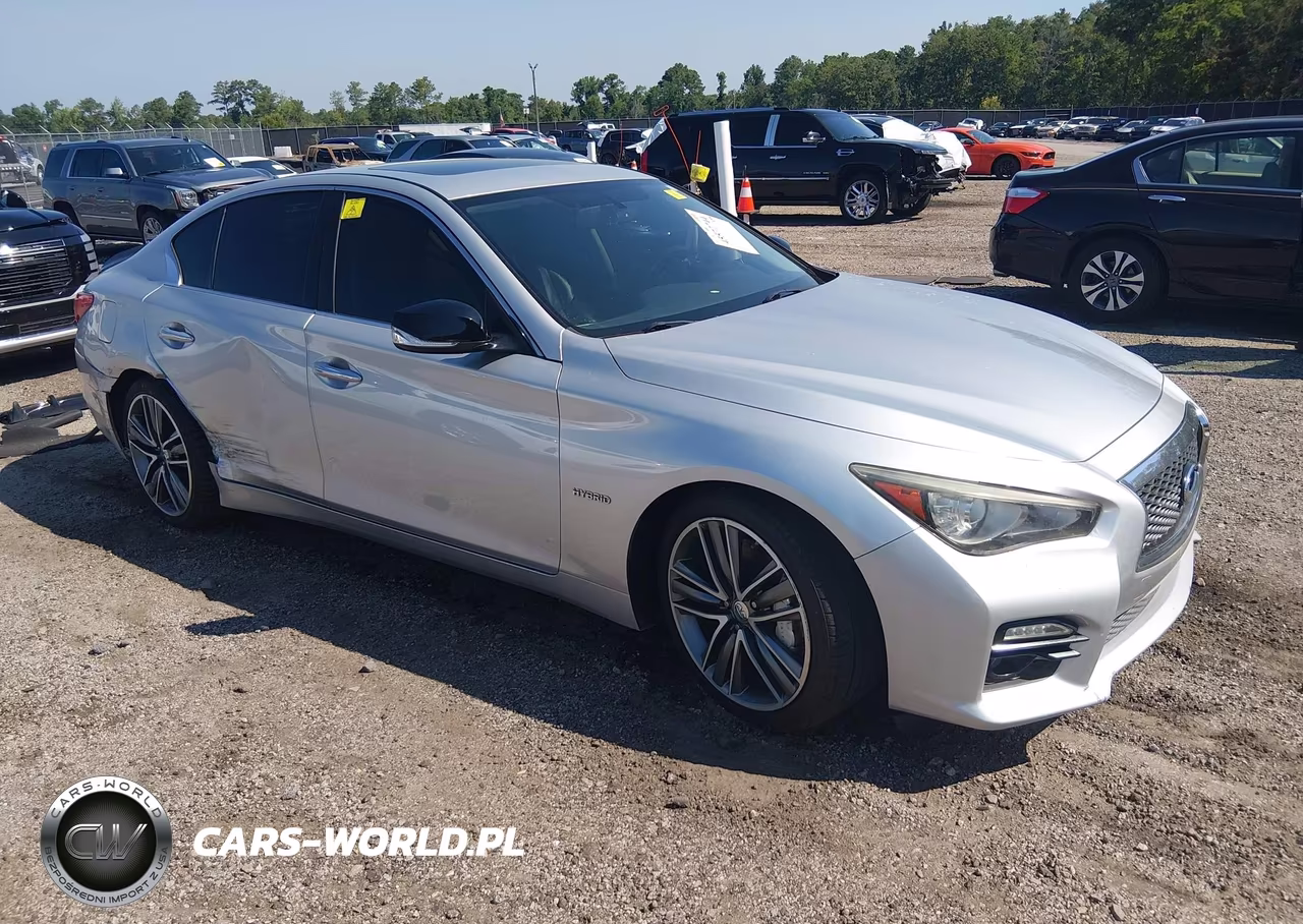 2014 Infiniti Q50 Hybrid Sport VIN:JN1AV7AP2EM691545 - 1