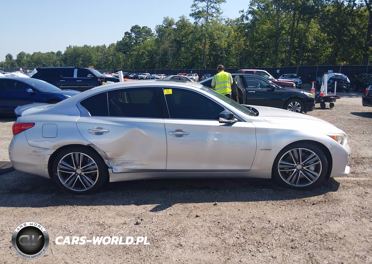 2014 Infiniti Q50 Hybrid Sport VIN:JN1AV7AP2EM691545 - 14