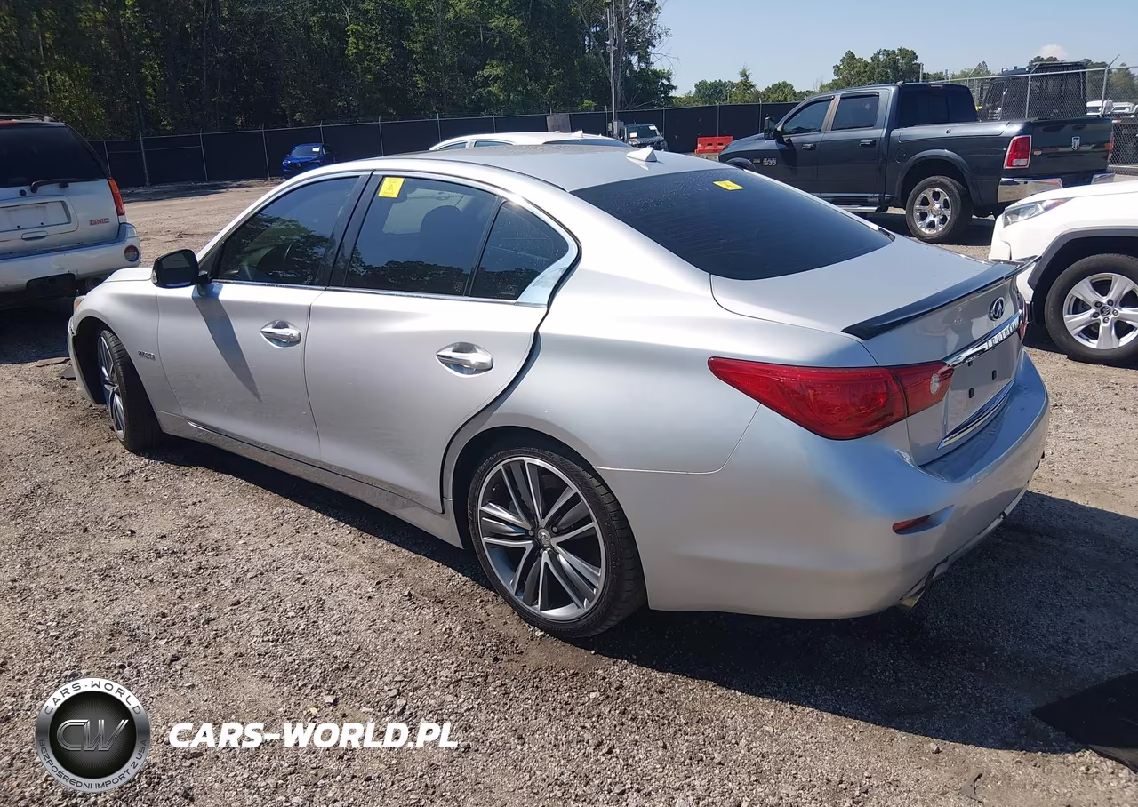 2014 Infiniti Q50 Hybrid Sport VIN:JN1AV7AP2EM691545 - 3