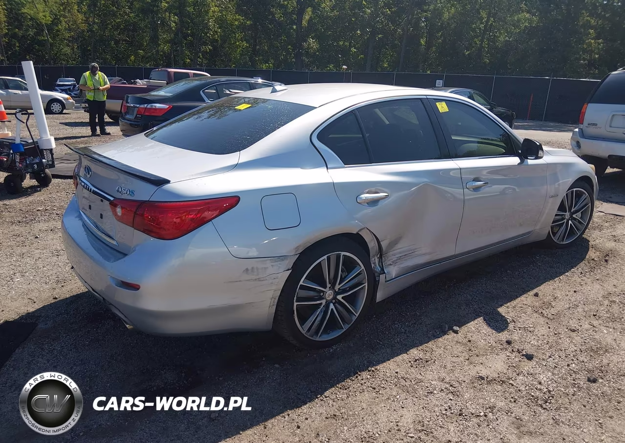 2014 Infiniti Q50 Hybrid Sport VIN:JN1AV7AP2EM691545 - 4