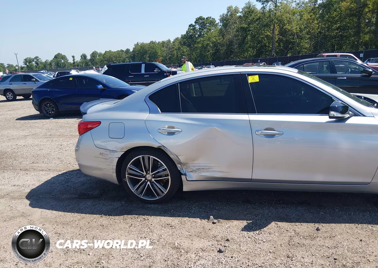2014 Infiniti Q50 Hybrid Sport VIN:JN1AV7AP2EM691545 - 6