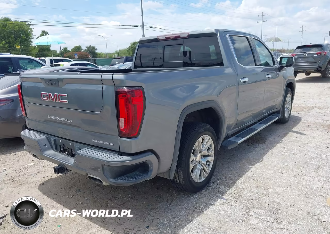 2021 GMC Sierra 1500 4Wd Short Box Denali VIN:3GTU9FED4MG249828 - 4