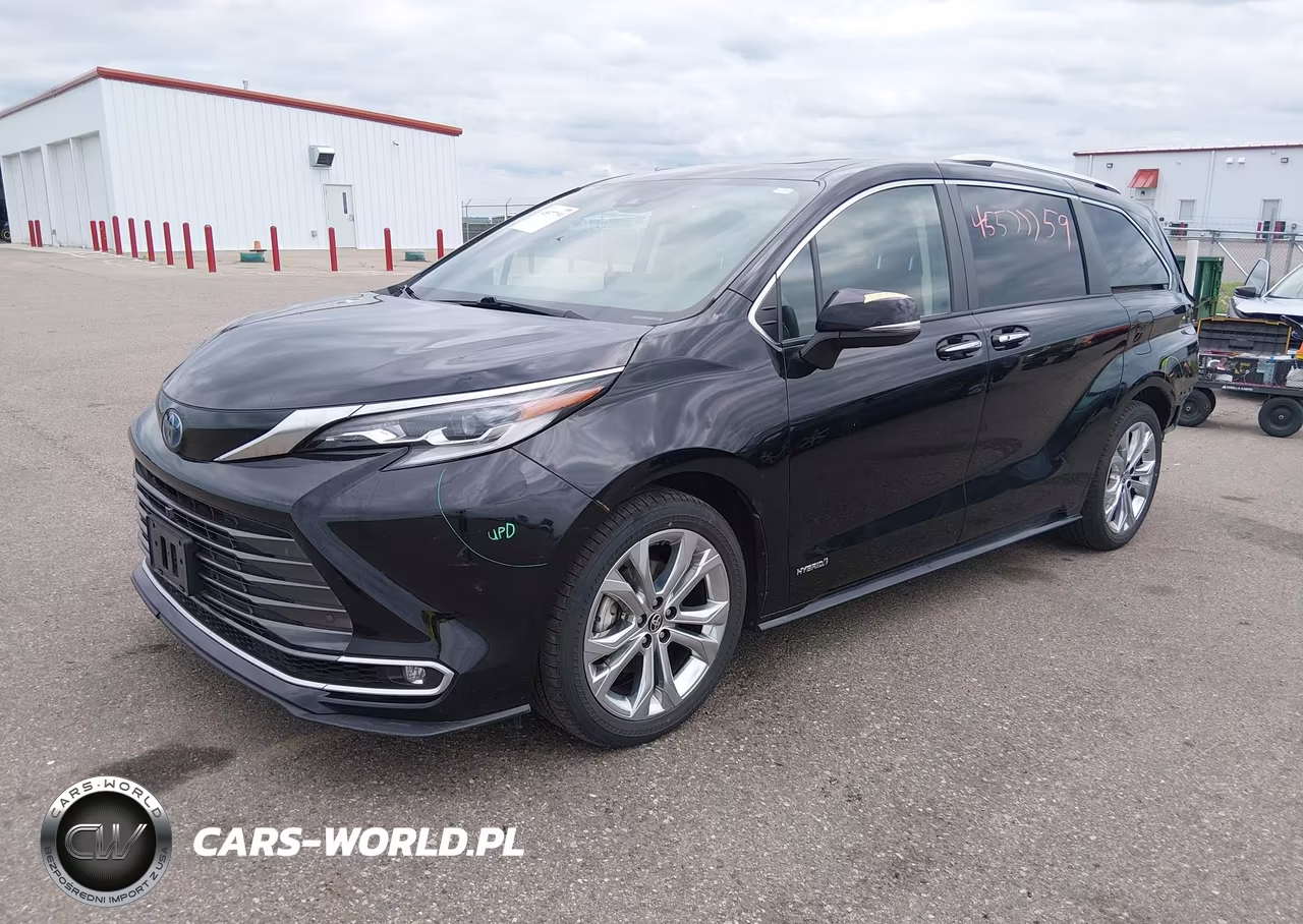 2021 Toyota Sienna Platinum VIN:5TDERKEC5MS012254 - 2