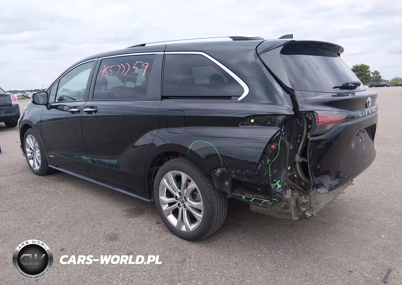 2021 Toyota Sienna Platinum VIN:5TDERKEC5MS012254 - 3