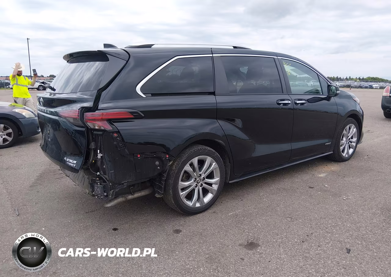 2021 Toyota Sienna Platinum VIN:5TDERKEC5MS012254 - 4