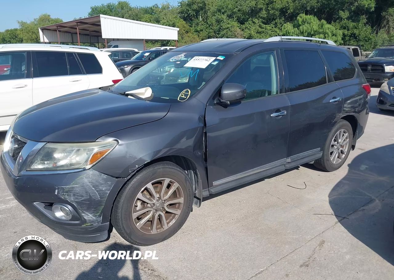 2014 Nissan Pathfinder Sl VIN:5N1AR2MN2EC715584 - 2