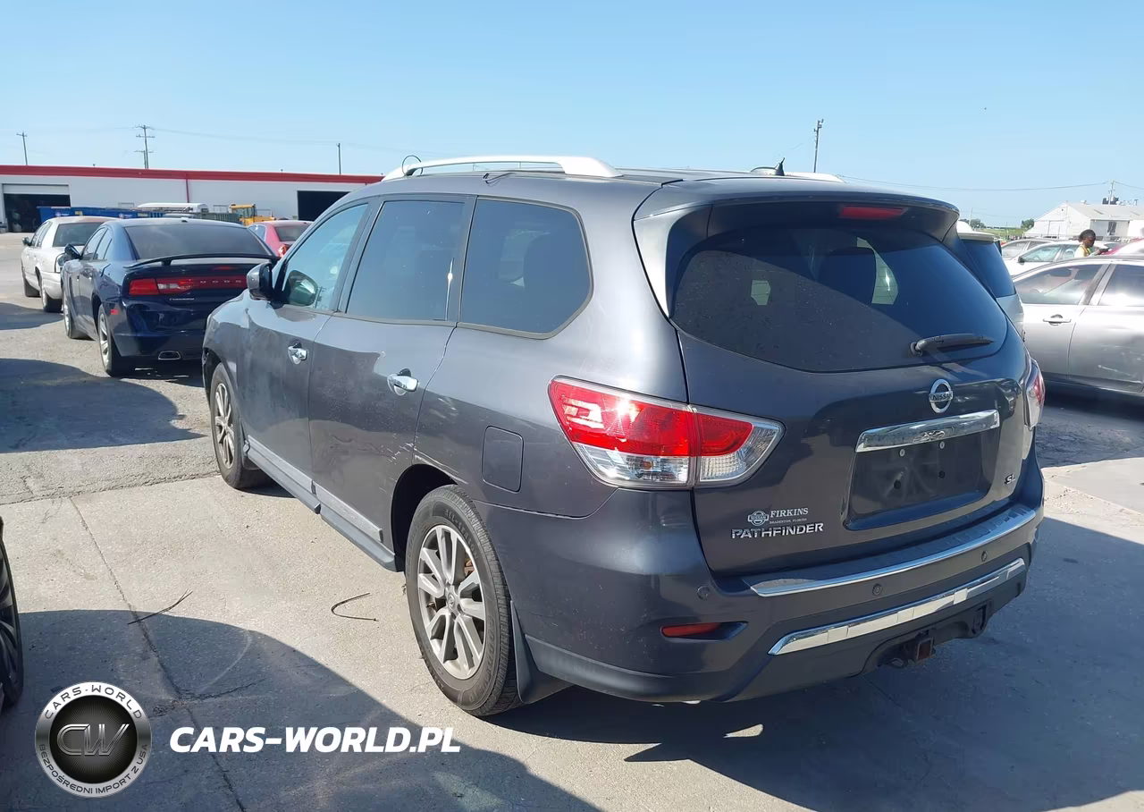 2014 Nissan Pathfinder Sl VIN:5N1AR2MN2EC715584 - 3