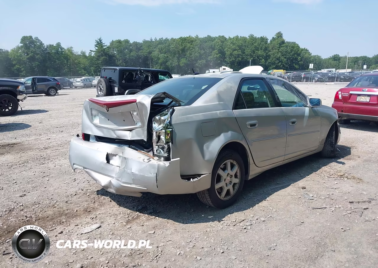 2007 Cadillac Cts Base W-1Sa VIN:1G6DM57T870184443 - 4