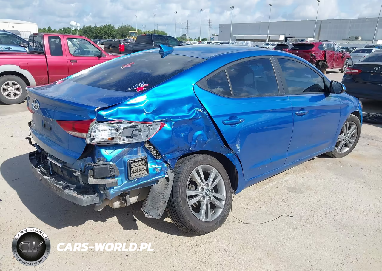 2017 Hyundai Elantra Se VIN:5NPD84LF6HH020270 - 4