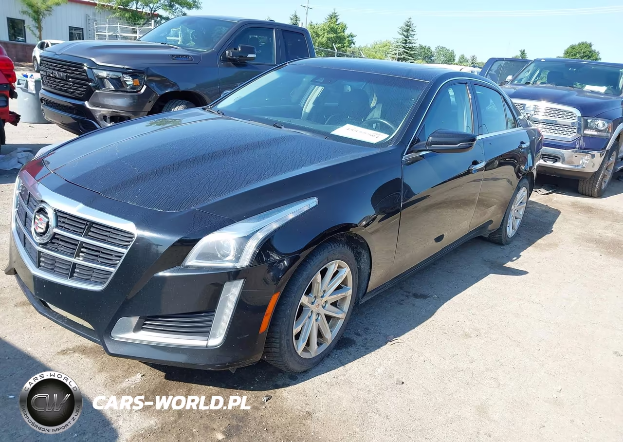 2014 Cadillac Cts Luxury VIN:1G6AX5SX7E0196293 - 2
