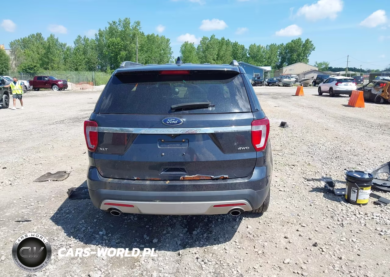 2017 Ford Explorer Xlt VIN:1FM5K8D88HGC46176 - 16