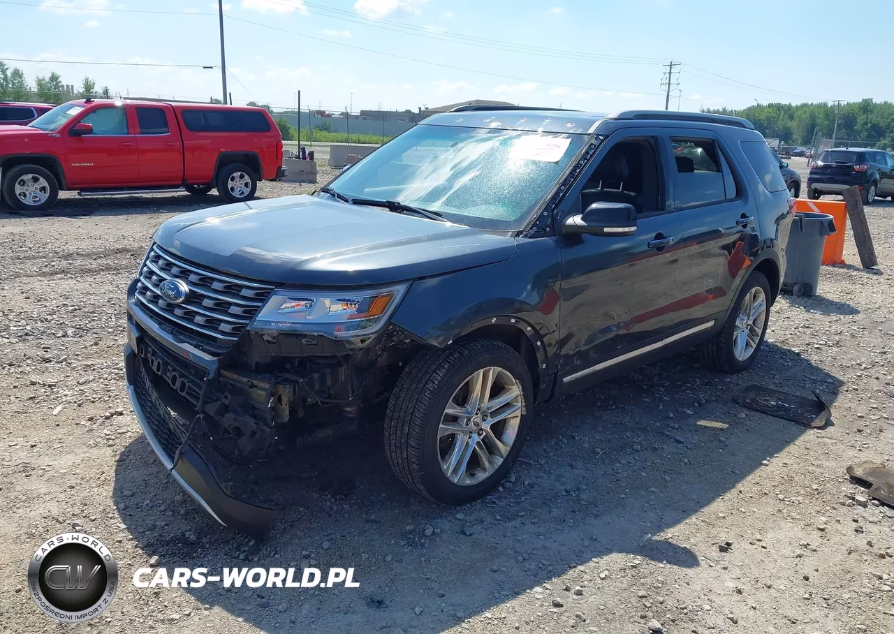 2017 Ford Explorer Xlt VIN:1FM5K8D88HGC46176 - 2