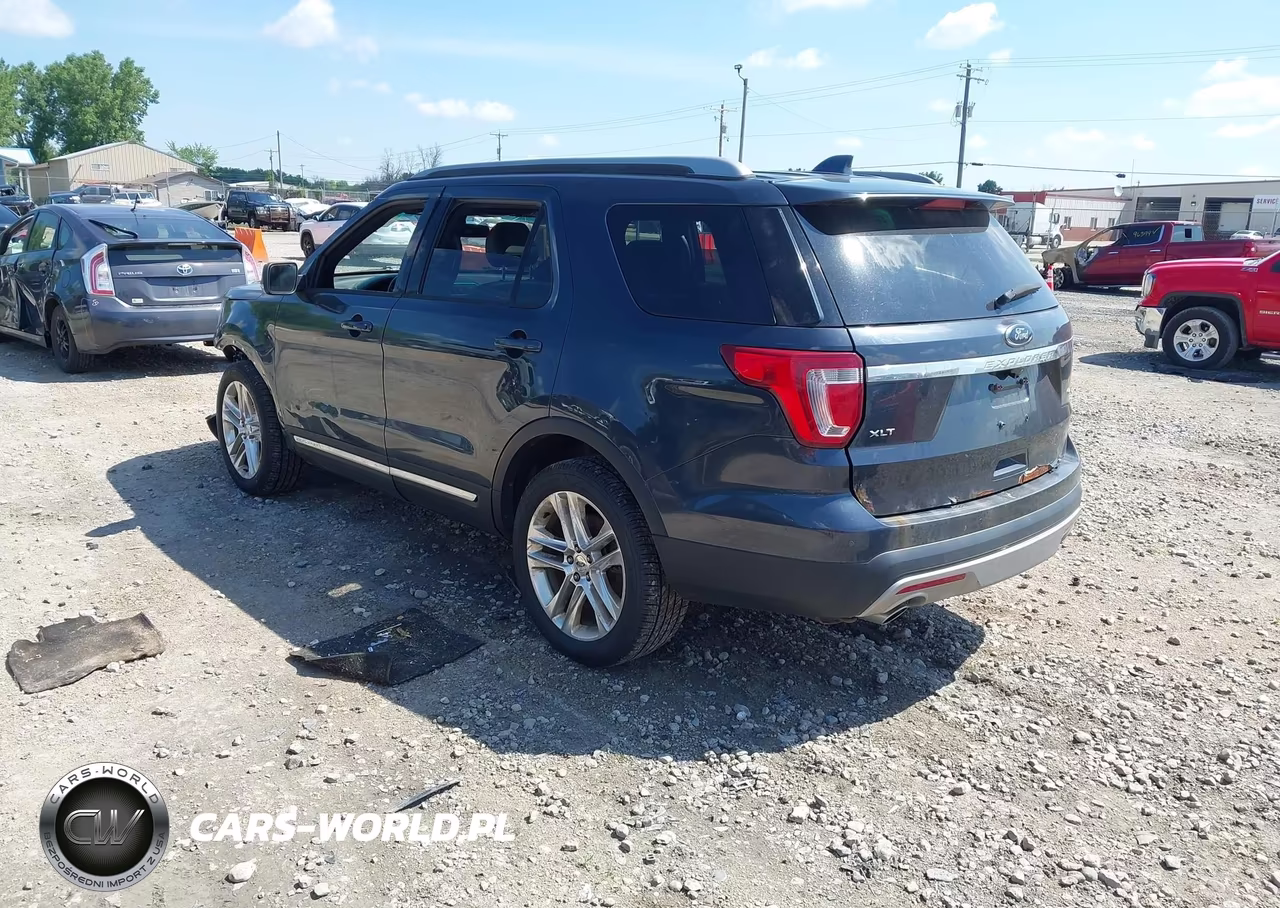 2017 Ford Explorer Xlt VIN:1FM5K8D88HGC46176 - 3
