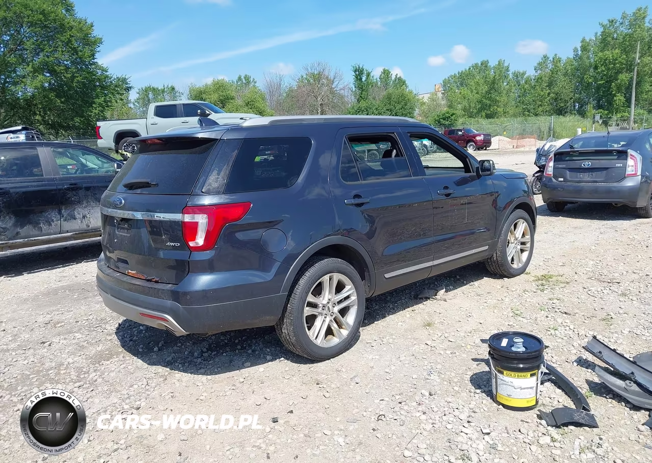 2017 Ford Explorer Xlt VIN:1FM5K8D88HGC46176 - 4