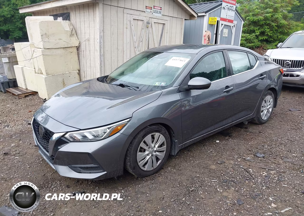 2020 Nissan Sentra S Xtronic Cvt VIN:3N1AB8BV5LY217692 - 2