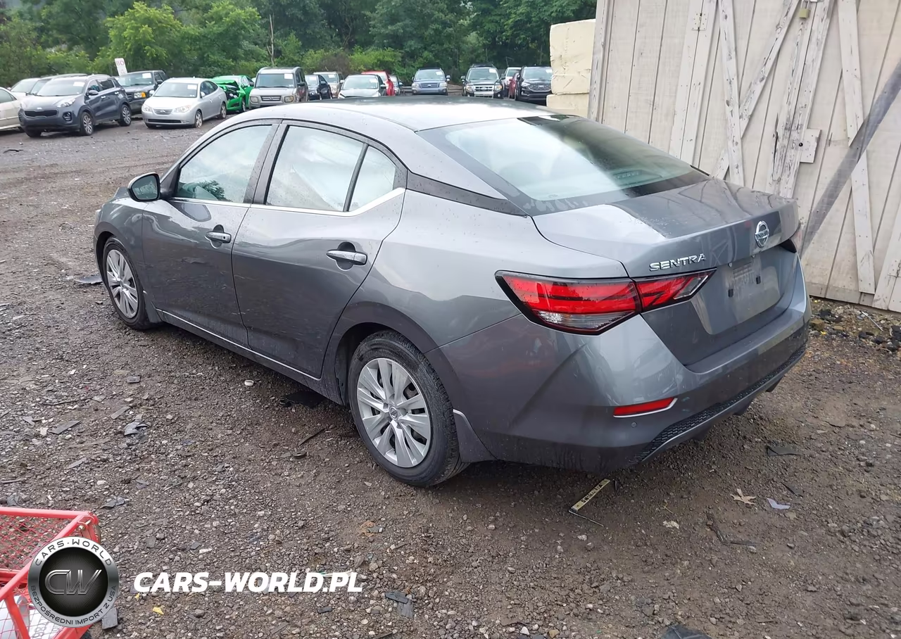 2020 Nissan Sentra S Xtronic Cvt VIN:3N1AB8BV5LY217692 - 3