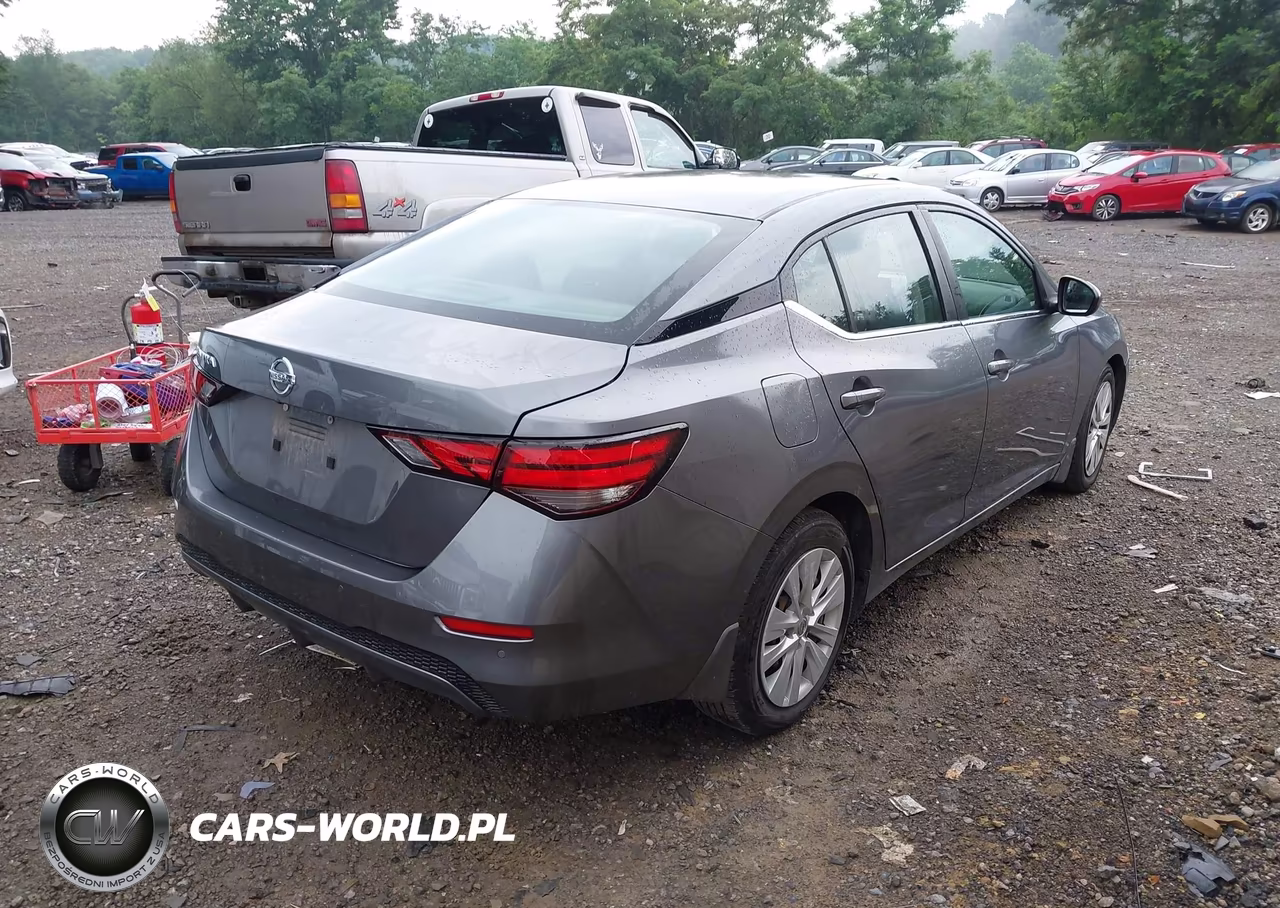 2020 Nissan Sentra S Xtronic Cvt VIN:3N1AB8BV5LY217692 - 4