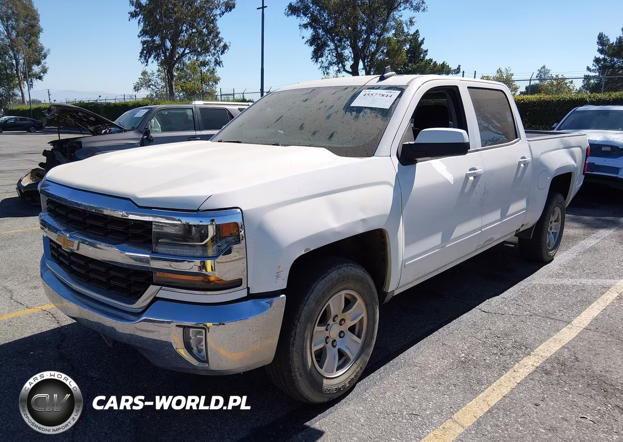 2018 Chevrolet Silverado 1500 1Lt VIN:3GCUCRER7JG301141 - 2
