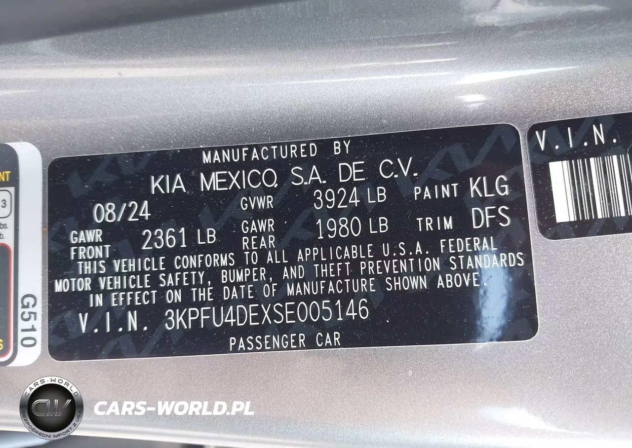 2025 Kia K4 Ex VIN:3KPFU4DEXSE005146 - 9