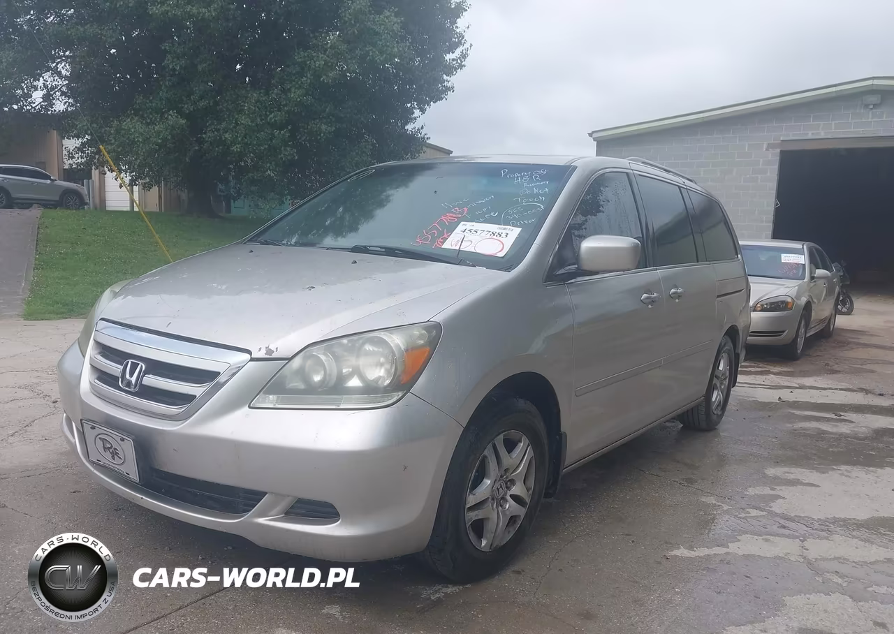 2007 Honda Odyssey Ex-L VIN:5FNRL38767B121676 - 2