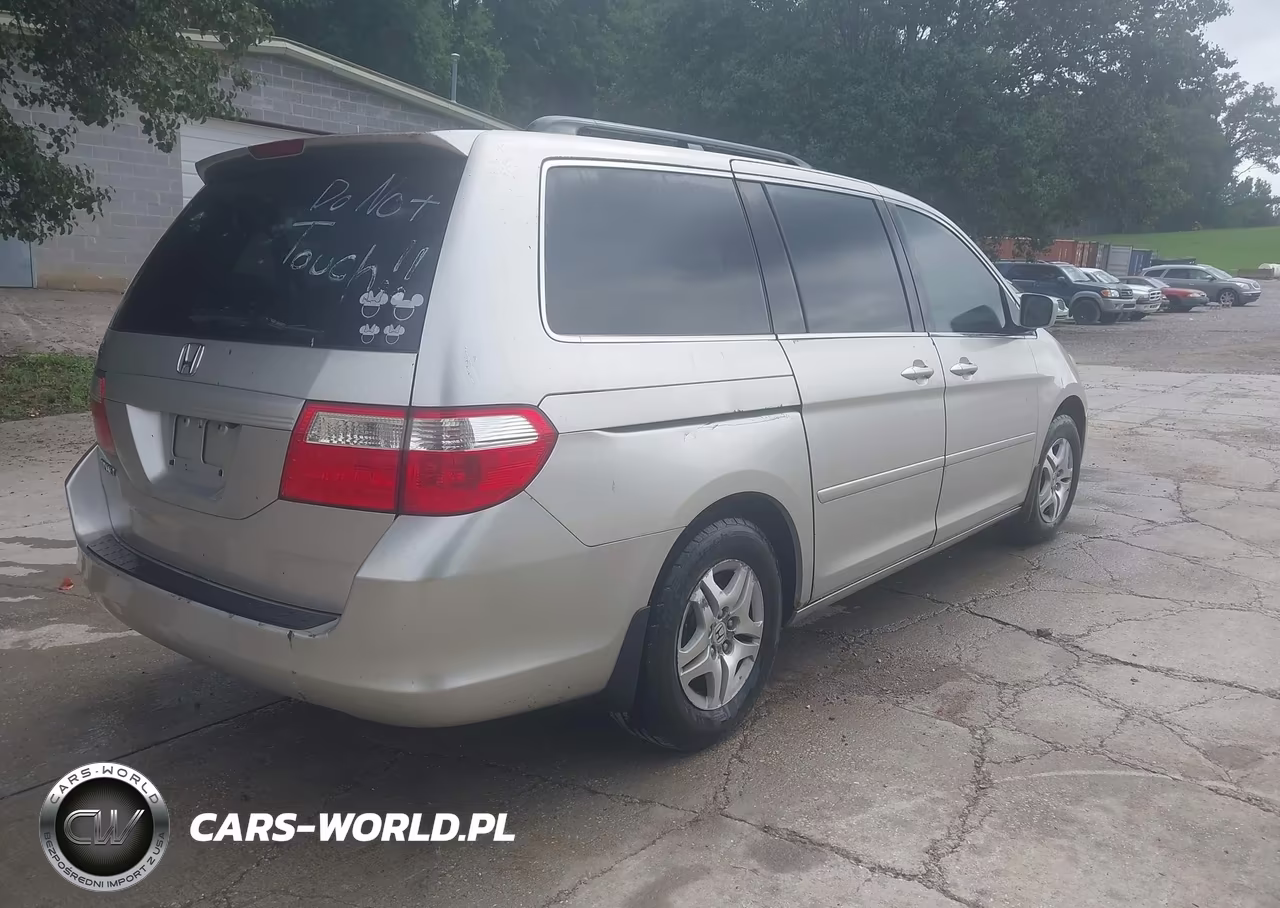 2007 Honda Odyssey Ex-L VIN:5FNRL38767B121676 - 4