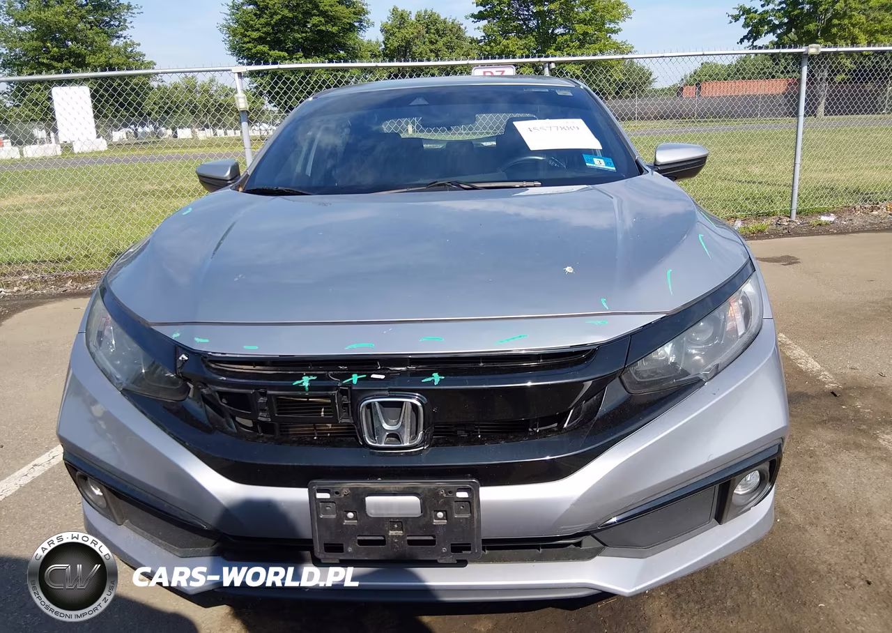 2020 Honda Civic Sport VIN:2HGFC2F8XLH530147 - 12