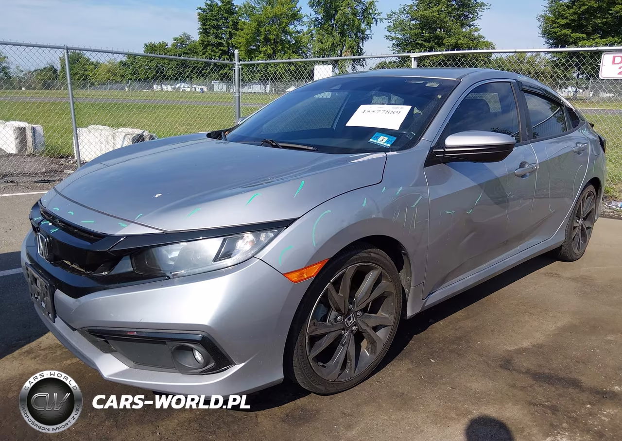 2020 Honda Civic Sport VIN:2HGFC2F8XLH530147 - 2
