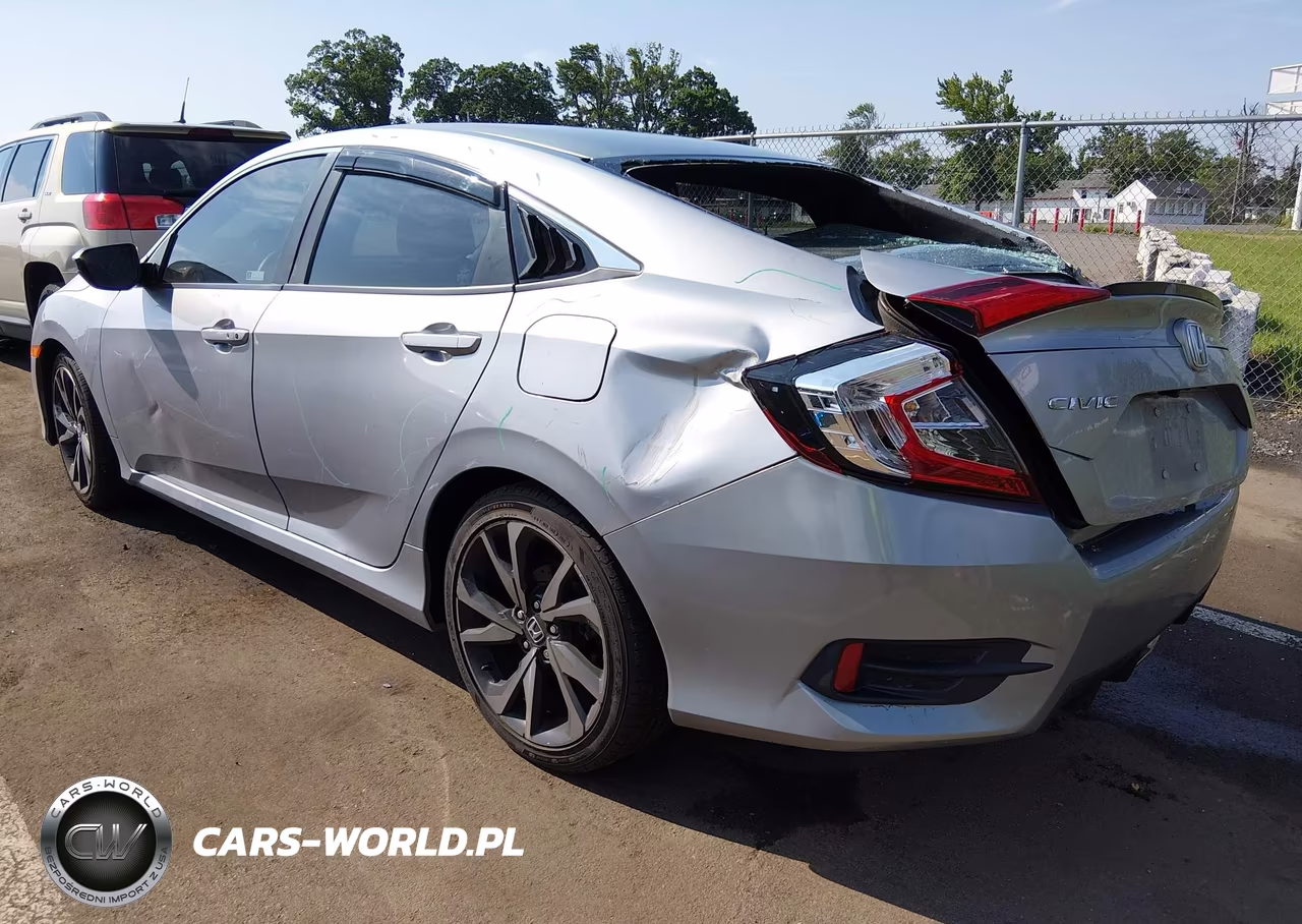 2020 Honda Civic Sport VIN:2HGFC2F8XLH530147 - 3