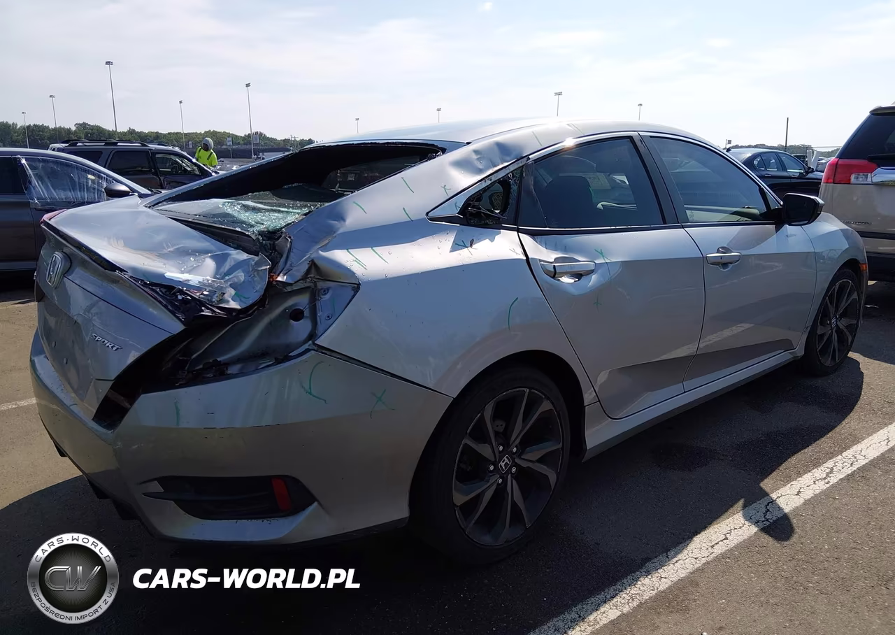 2020 Honda Civic Sport VIN:2HGFC2F8XLH530147 - 4