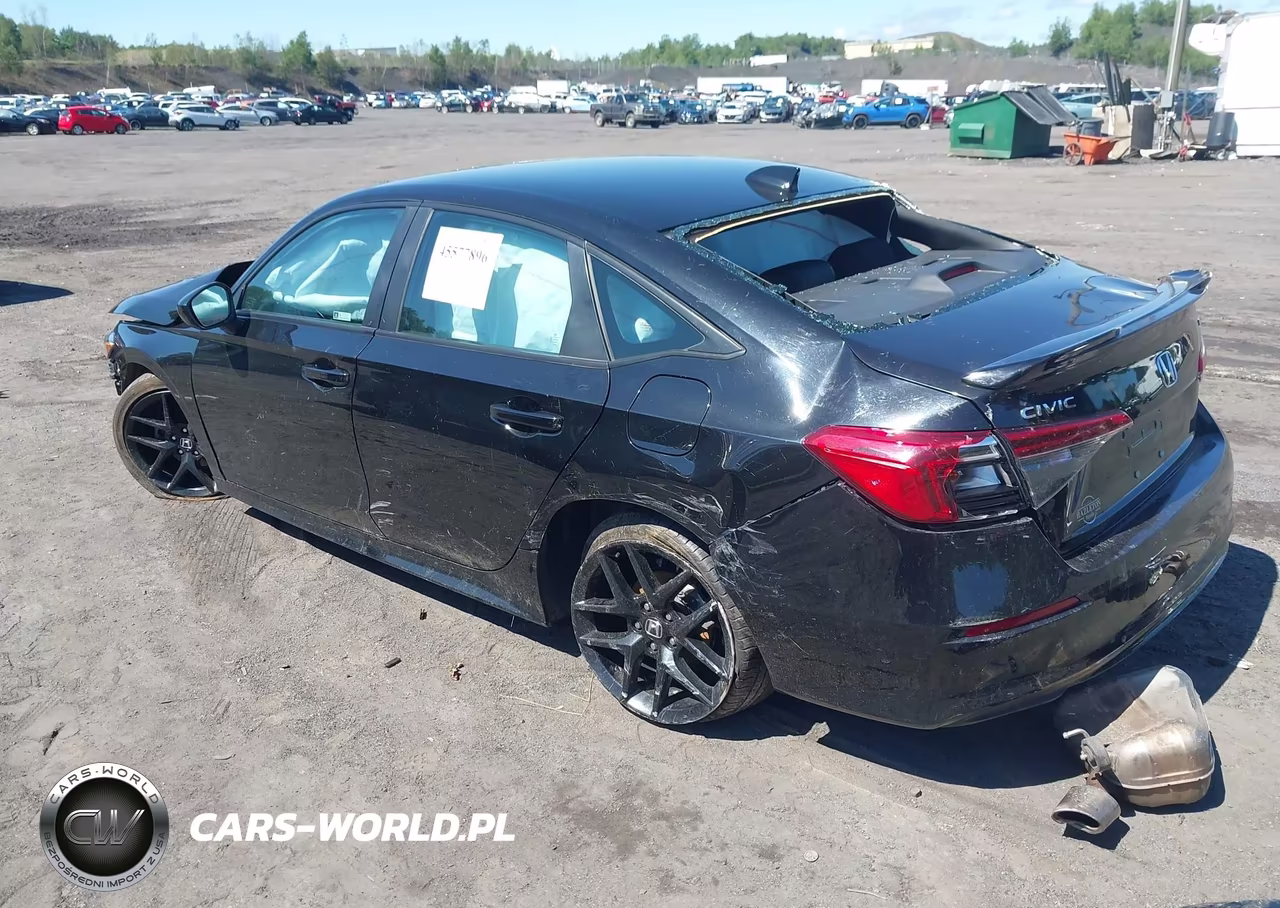 2022 Honda Civic Sport VIN:2HGFE2F52NH551223 - 3
