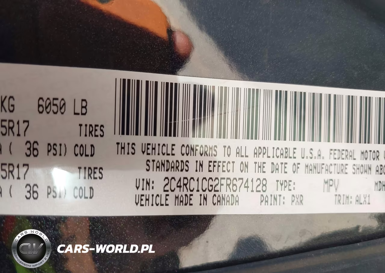 2015 Chrysler Town & Country Touring-L VIN:2C4RC1CG2FR674128 - 9