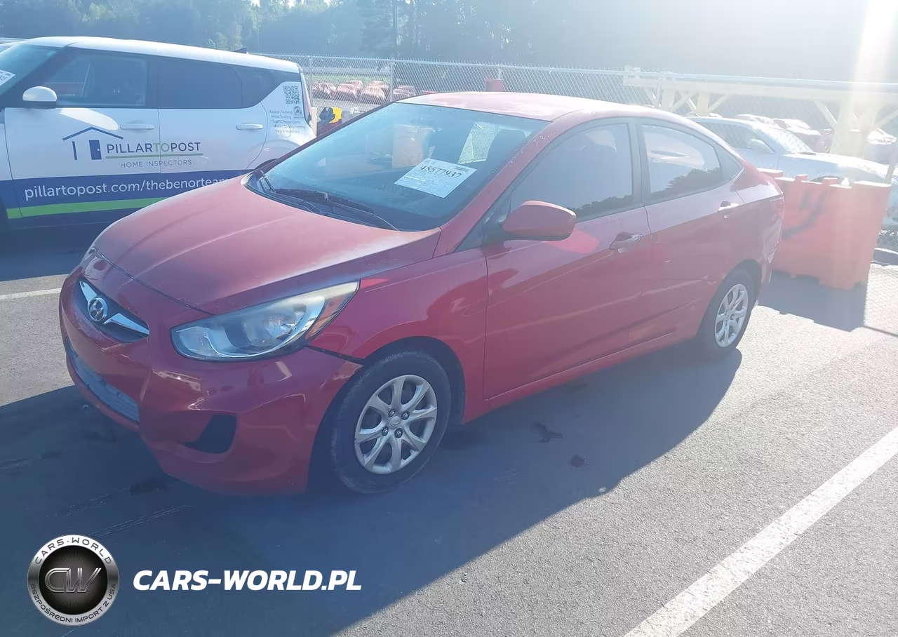 2013 Hyundai Accent Gls VIN:KMHCT4AE4DU349338 - 2