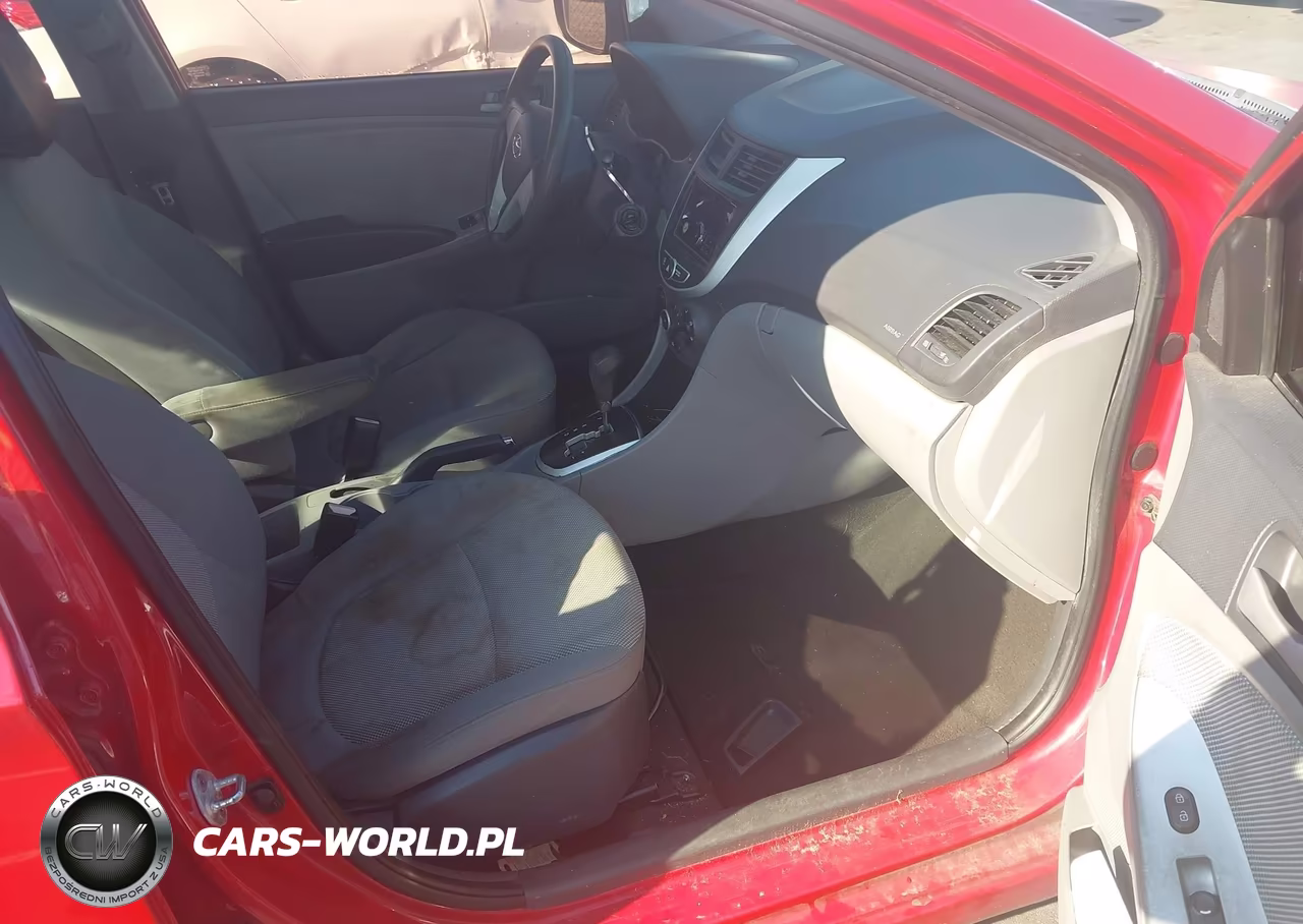 2013 Hyundai Accent Gls VIN:KMHCT4AE4DU349338 - 5