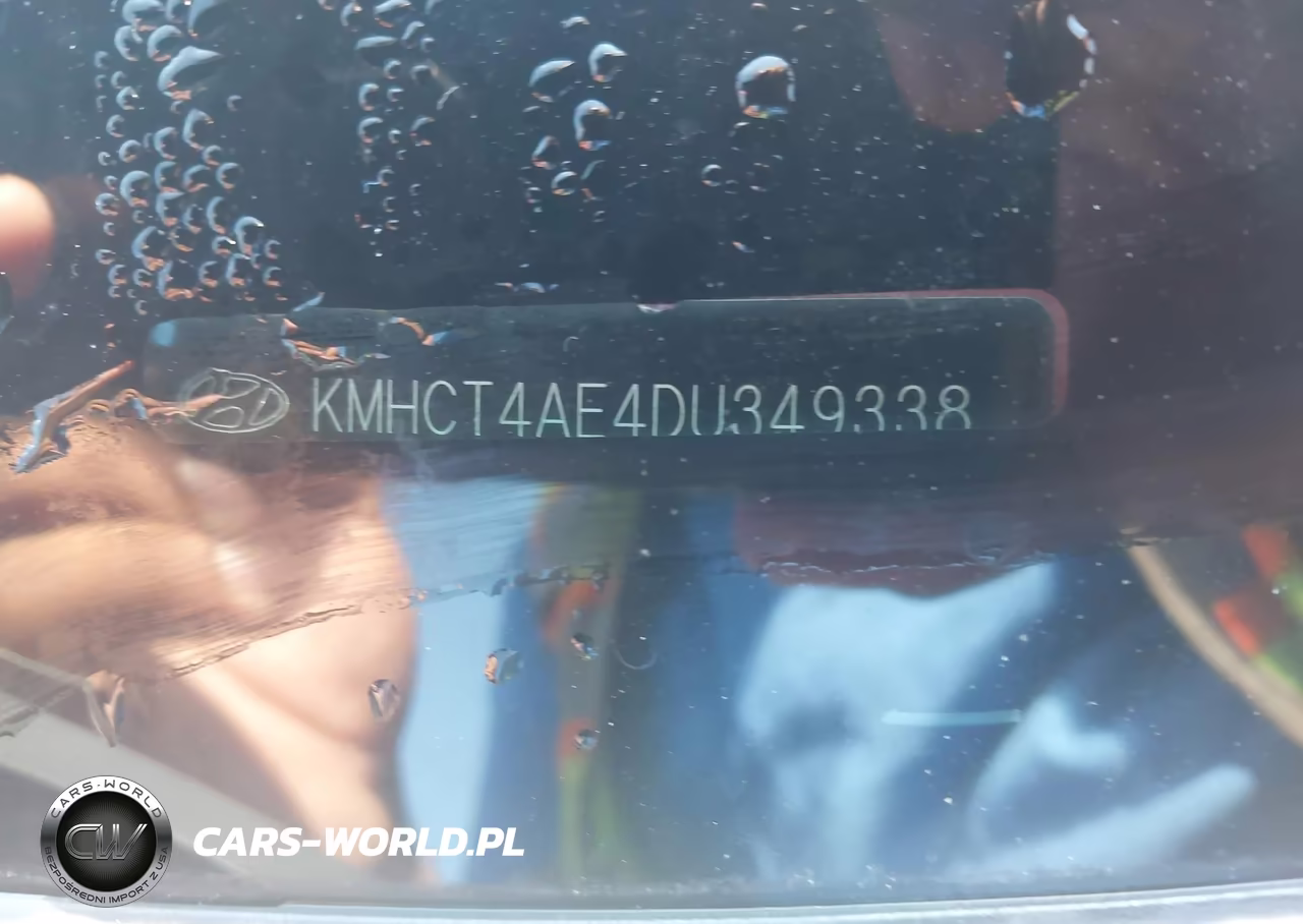 2013 Hyundai Accent Gls VIN:KMHCT4AE4DU349338 - 9