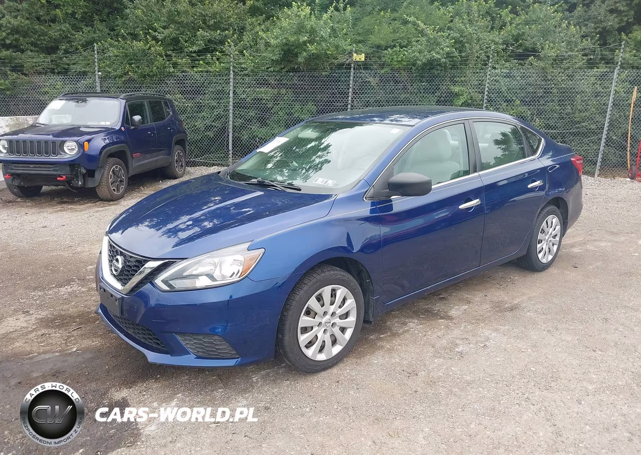 2017 Nissan Sentra Sv VIN:3N1AB7AP0HY303562 - 2